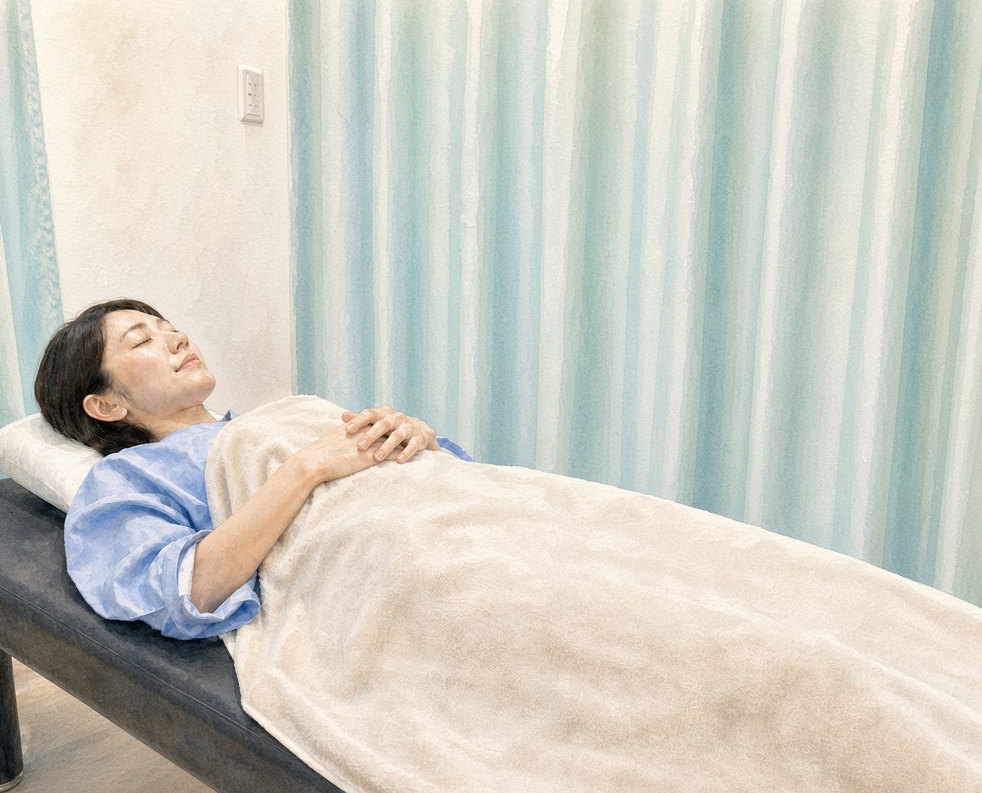 検査後の休憩